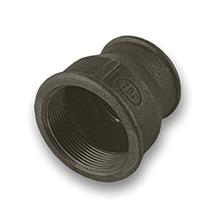 Black Malleable 10mmx8mm Socket Con Red 240