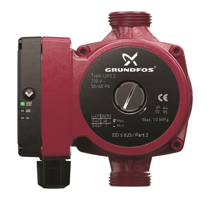 GRUNDFOS UPS2 15-50/60 130 Circulating Replacement Pump, 98334549