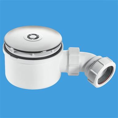 ST90CP10-70 SHOWER TRAP AND CHROME PLATEDPLASTIC FLANGE