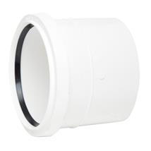 SH43 110MM POLYPIPE SINGLE SOCKET WHITE