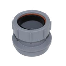 SN64 40MM POLYPIPE STRAIGHT BOSS ADAPTOR SOLVENT/COMP GREY