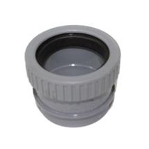 SN65 50MM POLYPIPE STRAIGHT BOSS ADAPTOR SOLVENT/COMP GREY