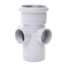 SJ454 110MM POLYPIPE BOSS PIPE REQUIRE BOSS ADAPTORS WHITE