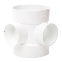 SE60 110MM POLYPIPE SHORT BOSS PIPE WHITE