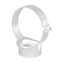 SG70 110MM POLYPIPE STRAP BOSS SIDE FIX CLIP WHITE