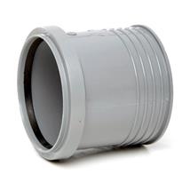 SD43 110MM POLYPIPE DRAIN CONNECTOR GREY