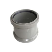 SH44 110MM POLYPIPE DOUBLE SOCKET SOLVENTGREY