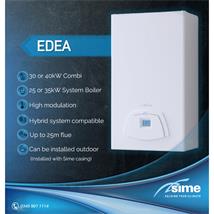 SIME EDEA 40 Combination Boiler + Flu, 10 Year Warranty, 8116902