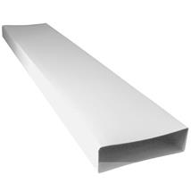 MANROSE 204MMx60MM LOW PROFILE DUCTING FLAT CHANNEL 1MTR