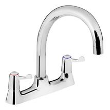 BRISTAN Value Lever Deck Mounted Sink Mixer Chrome Plated VAL DSM C CD