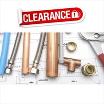 Clearance Plumbing and Fittings