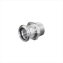 PRESS INOX M FKM Male Adaptors