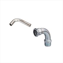 M-Press Stainless Steel Gas Male Elbows