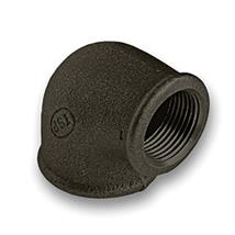 Black Malleable 25mmx15mm FF 90D Elbow 90