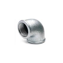 Galv Malleable 8mm FF 90 Elbow 1/4