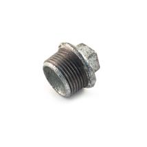 Galv Malleable 15mm Beaded Plug 1/2