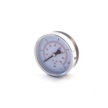 0/7bar and 0/100 psi dual scale 100mm Pressure Gauge back 3/8