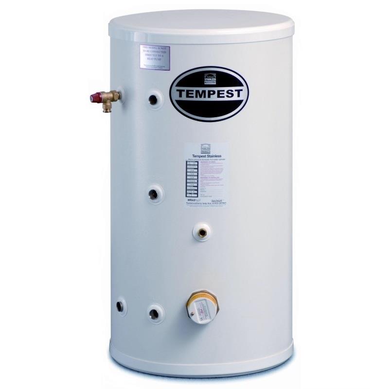 TELFORD Tempest Direct 125 Litre Unvented Stainless Steel Cylinder