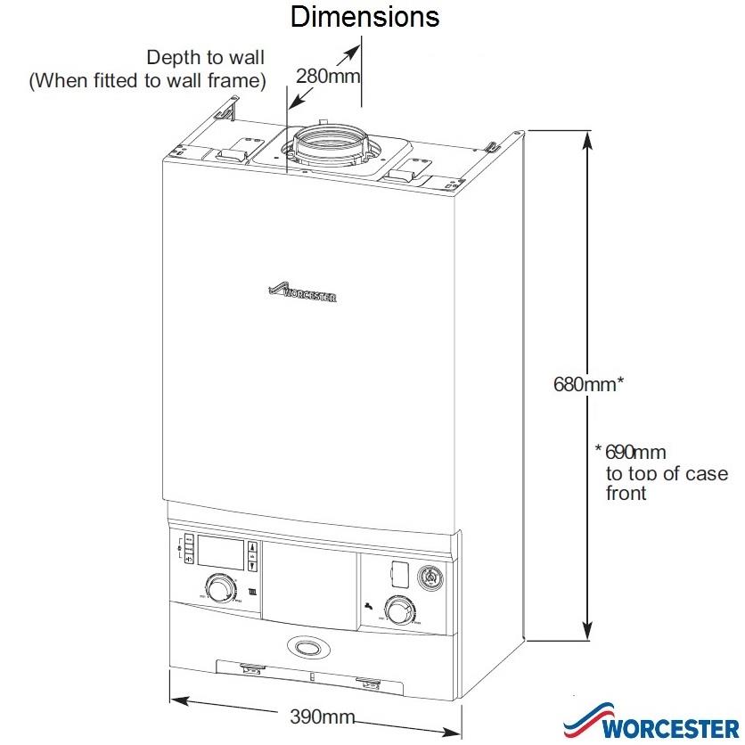 WORCESTER Greenstar 25Si Compact HE Condensing Combi Boiler Only