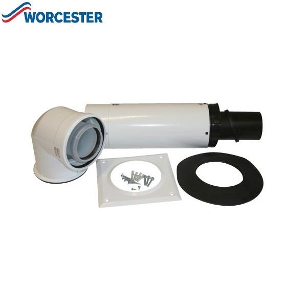 7716191082 WORCESTER Standard Telescopic Horizontal Flue Kit