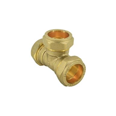 15MM BRASS COMPRESSION TEE