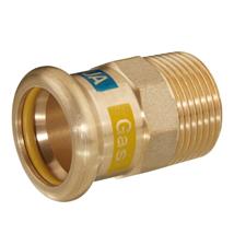 PCC PRESS COPPER AQUAGAS M 15mm x 1/2