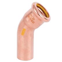 PCC PRESS COPPER AQUAGAS M 28mm 45Deg Street Elbow, 792402828