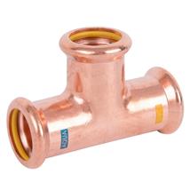 PCC PRESS COPPER AQUAGAS M 28mm Equal Tee, 79100282828