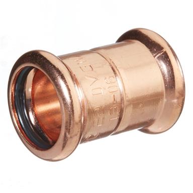 M-Press Copper 22mm Straight Coupler