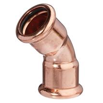 PRESS COPPER M 66.7mm 45 Degree Elbow, 682306666