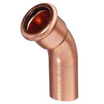 PRESS COPPER M 15mm 45 Degree Street Elbow, 682401515