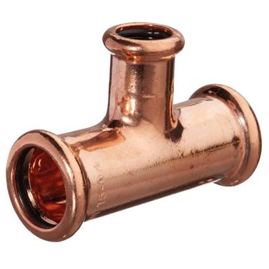 M-Press Copper 28x28x22mm Reducing Tee