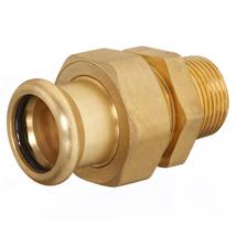 PCC PRESS COPPER M 15mm x 1/2 Male Union, 6808015012