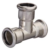 PRESS INOX GAS M 15mm Equal Tee