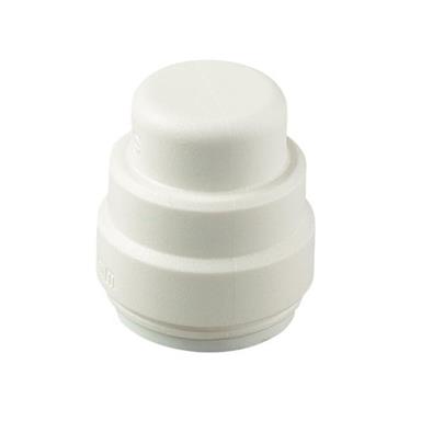 SPEEDFIT Stop End 10mm White, PSE4610W