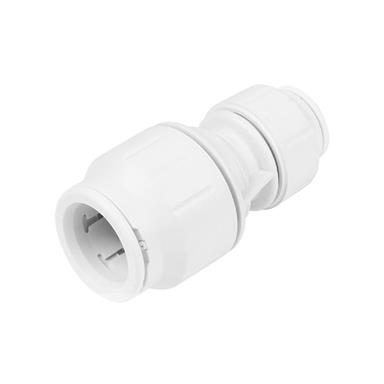 SPEEDFIT Straight Reducer 15mm x 10mm White, PEM201510W