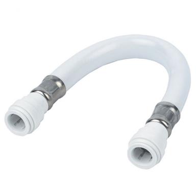 SPEEDFIT PVC Flexi Hose 15mm x 15mm x 300mm White, WFLX17