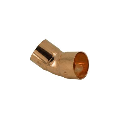 22MM EF21 45 DEGREE OBTUSE ELBOW FxF