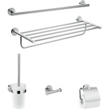 hansgrohe Logis Universal Bathroom-Accessory Set 5 in 1 Chrome, 41728000