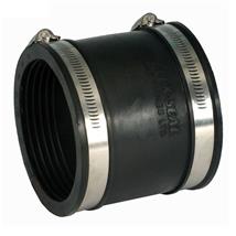 POLYPIPE Flexicon Flexible Rubber Drain Coupling 110-125mm, XDR125