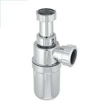 CAA10 32MM CHROME PLATED BOTTLE TRAP ADJUSTABLE INLET