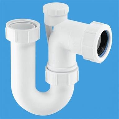 SC10V 40MM ANTI-SYPHON SWIVEL P TRAP