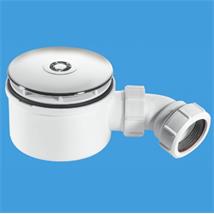 ST90CB10 SHOWER TRAP AND CHROME PLATED BRASS FLANGE