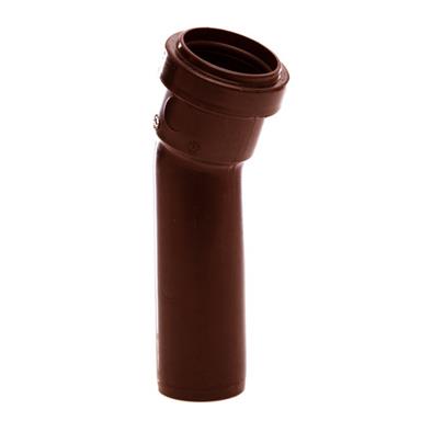 WP19 32MM PUSH-FIT 1571/2 DEGREE SOIL BOSSBEND BROWN