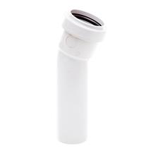 WP19 32MM PUSH-FIT 1571/2 DEGREE SOIL BOSSBEND WHITE