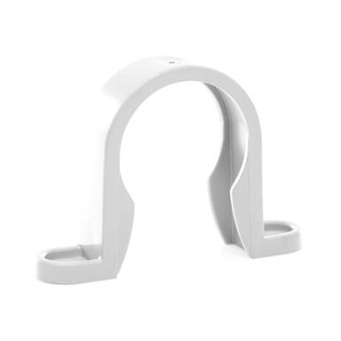 WP33 32MM PUSH-FIT CLIP WHITE