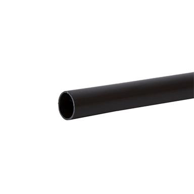 WP12 3 METRE 40MM PUSH-FIT PIPE BLACK