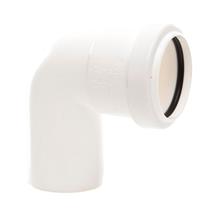 WP24 40MM PUSH-FIT SWIVEL BEND 91 DEGREE WHITE