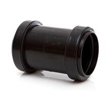 WP26 40MM PUSH-FIT STRAIGHT COUPLING BLACK