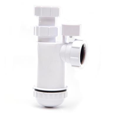 WPT48PV 40MM ANTI-SYPHON ADJUSTABLE TELESCOPIC BOTTLE TRAP